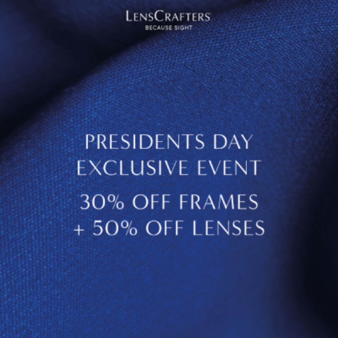 Lenscrafters – PRESIDENTS DAY EXCLUSIVE EVENT icon
