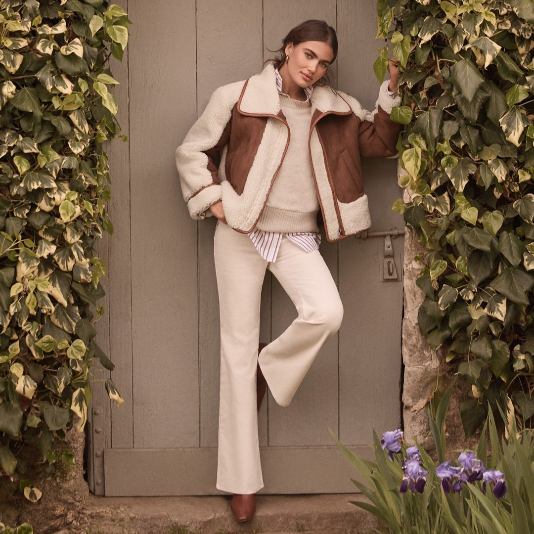 LOFT Loft Fall Outfit with jacket