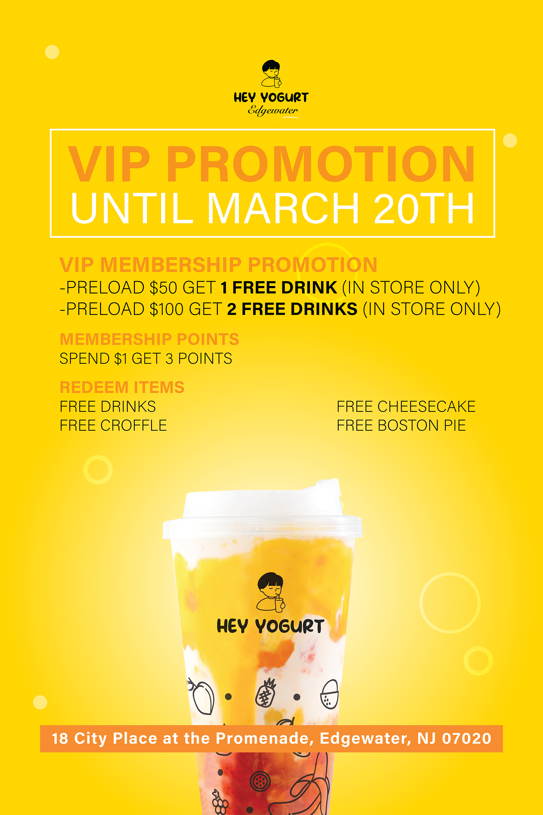 Hey Yogurt – VIP Special icon