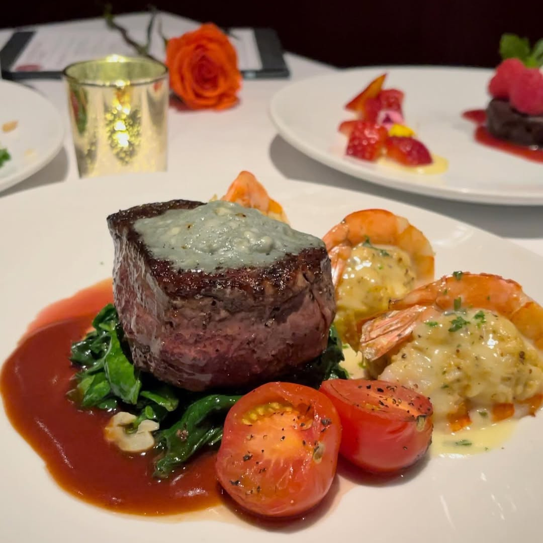 8 Fleming's Steakhouse steak, tomato, and more